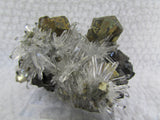 Chalcopyrite with Sphalerite on Quartz