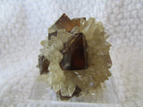 Cave-In-Rock Fluorite on Calcite