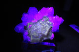 Fluorite with Calcite and Dolomite - Bisbeeborn - 8