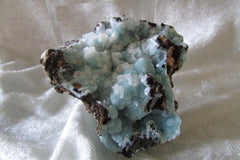 Calcite on Hemimorphite - Bisbeeborn - 1