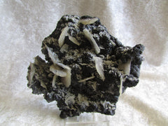 Barite on Galena - Bisbeeborn - 1