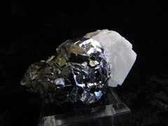 Skutterudite with Calcite - Bisbeeborn - 1