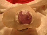 Fluorite on Quartz - Bisbeeborn - 2