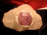 Fluorite on Quartz - Bisbeeborn - 1